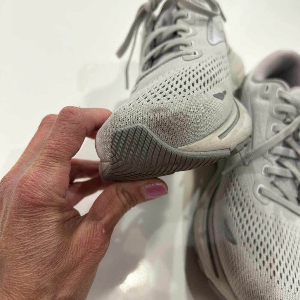 Brooks Ghost 15 Women's 9 D Wide Running Sneakers Shoe Athletic 1203801D112 Grey - Picture 8 of 12